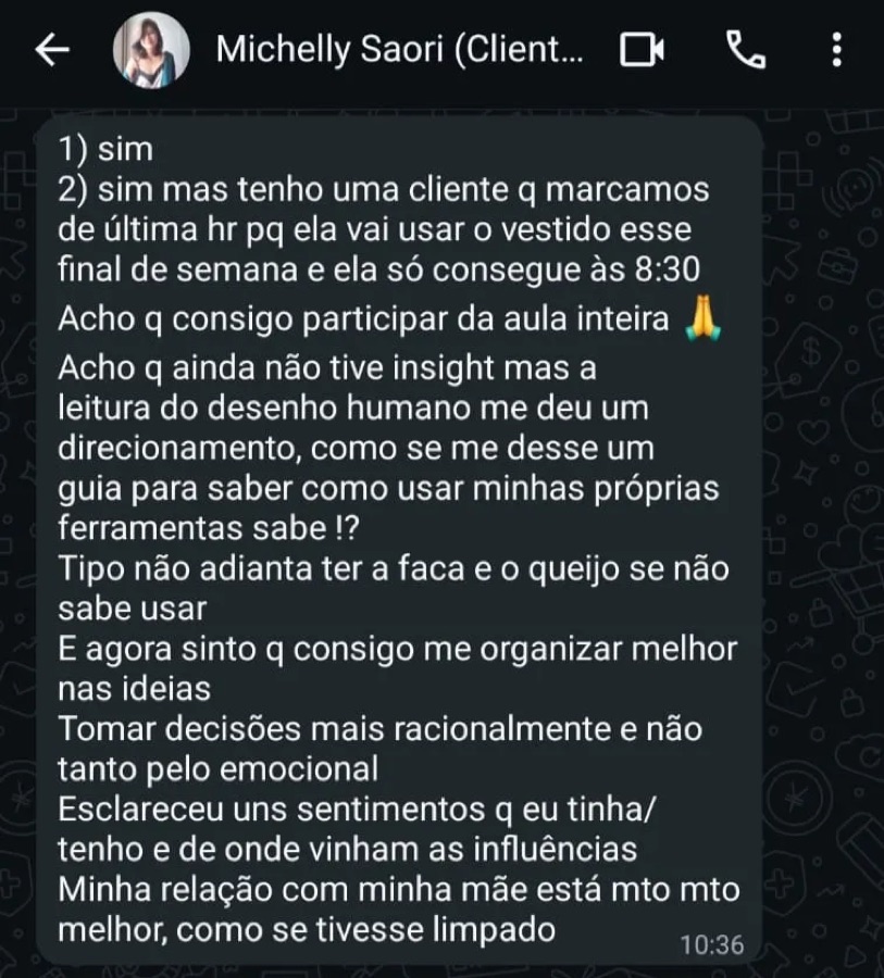 Depoimento de cliente sobre o Programa Desatar